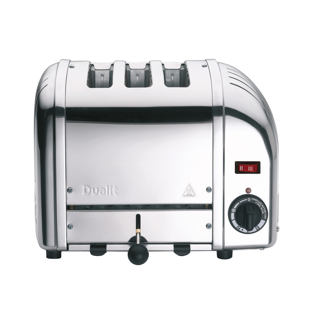CLASSIC COMBI 3 SKIVERS BRØDRISTER - KROM