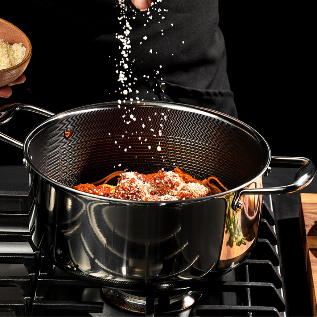 GRYTE DUTCH OVEN MED STÅLLOKK - 4,7 LTR. - HYBRID