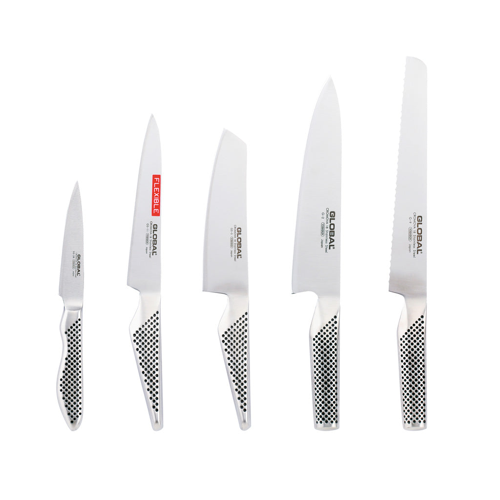 G-2951138 - GLOBAL KNIVSETT 5 DELER