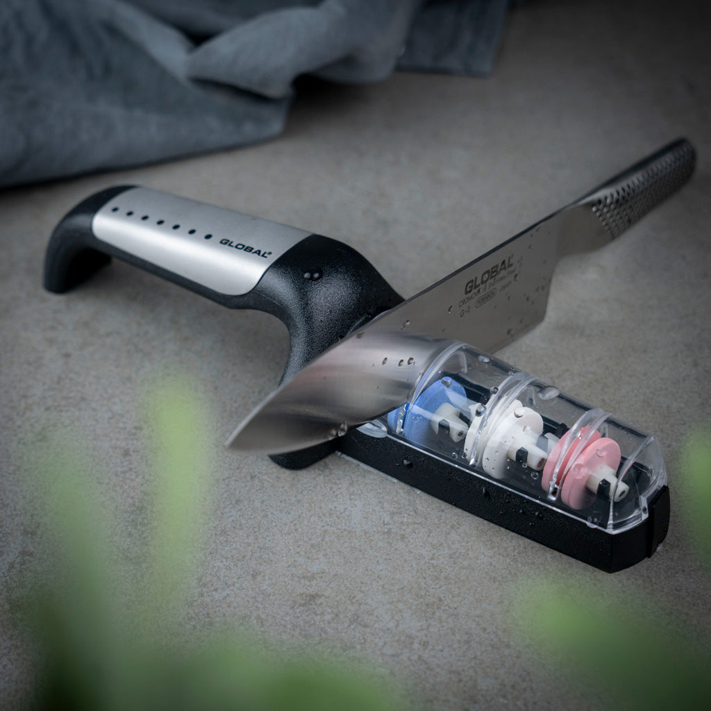 G-913/SB GLOBAL KNIVSLIPER MED 3 HJUL