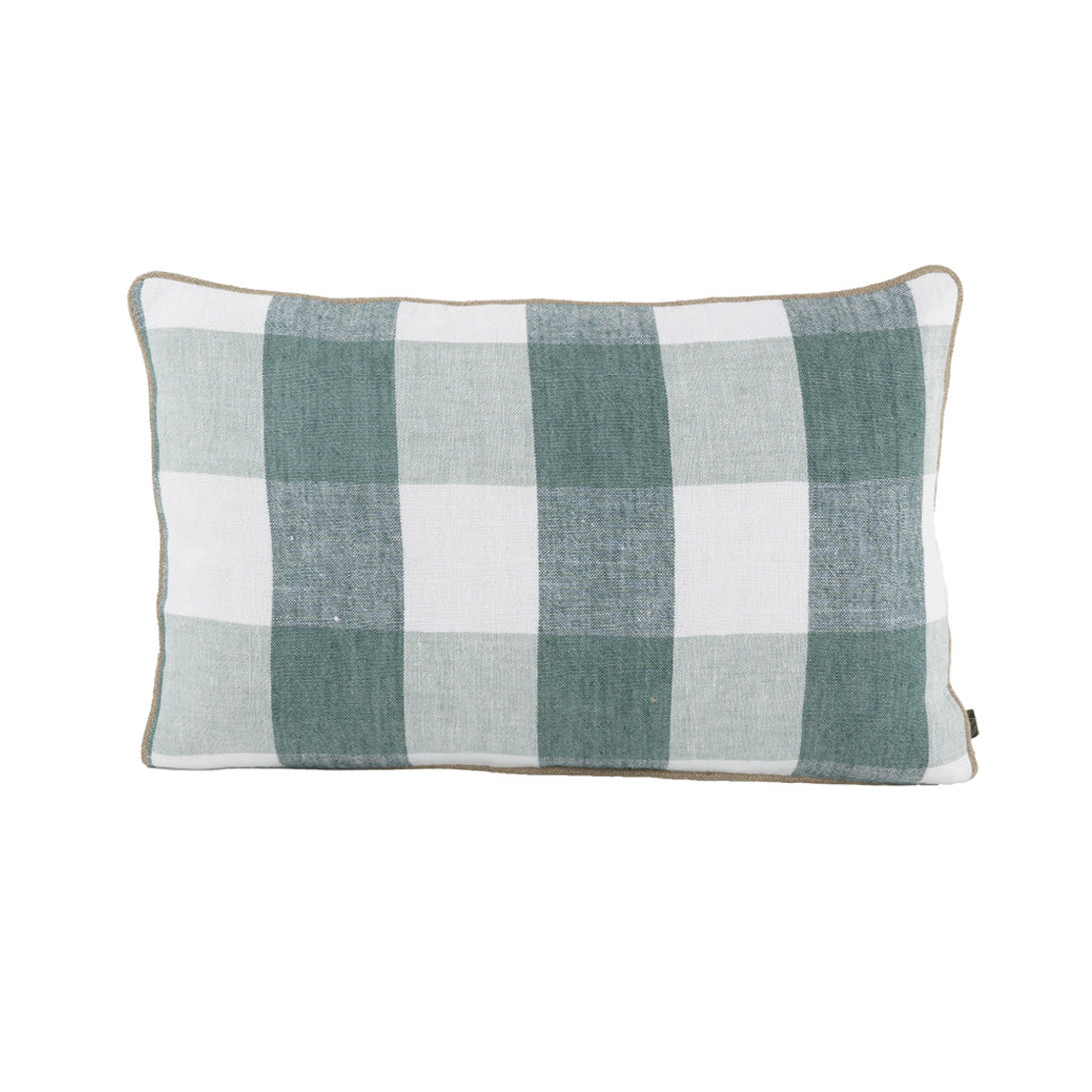 PALMA 100 % LIN PUTETREKK 40x60 CM- CELADON
