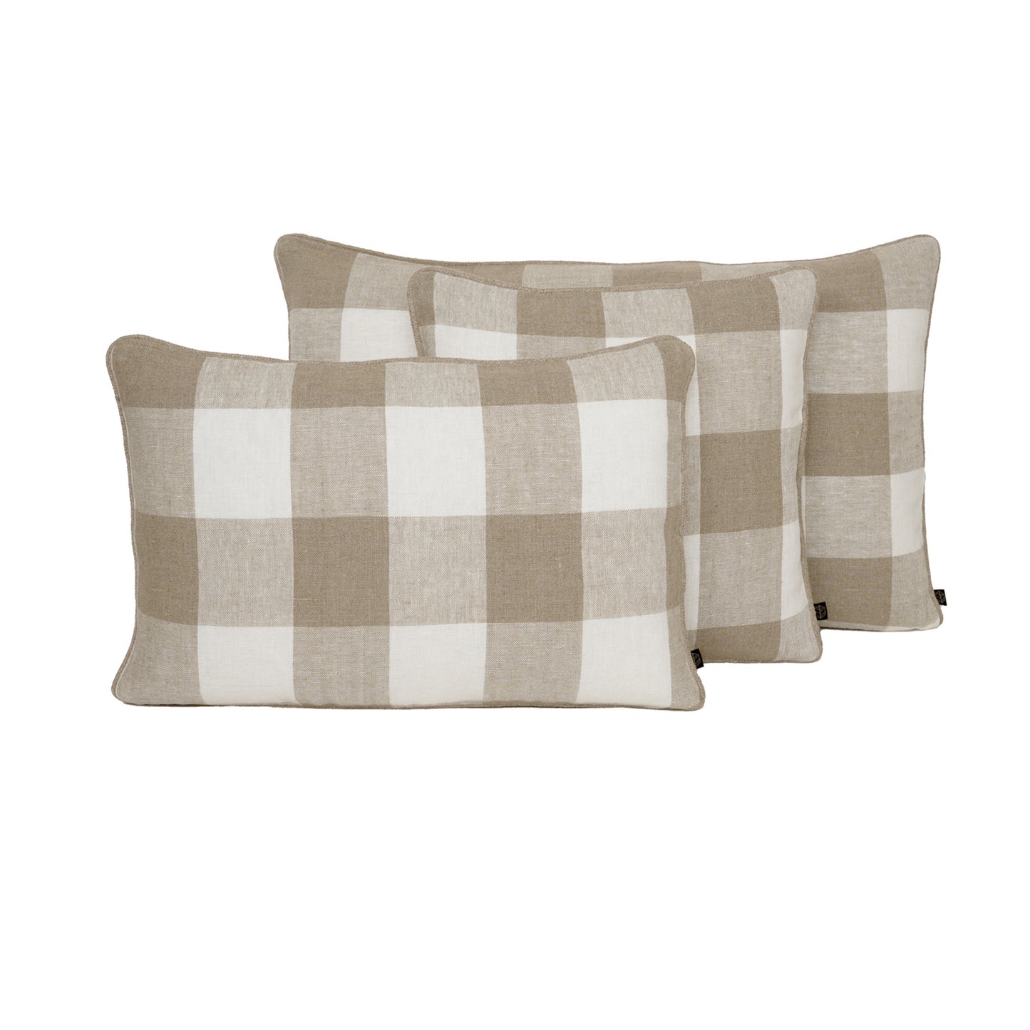 PALMA 100 % LIN PUTETREKK 40x60 CM - NATUREL