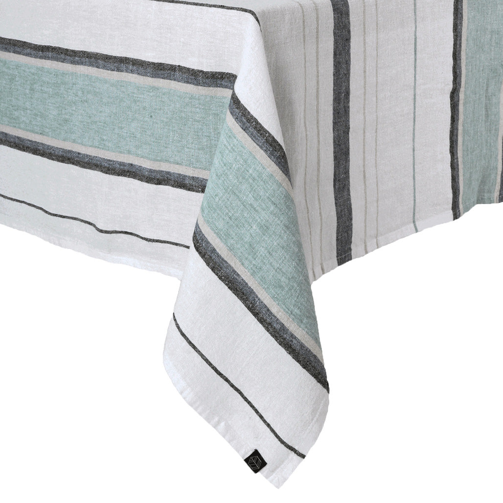 PORTOFINO DUK 100% LIN - 3 STR. - CELADON