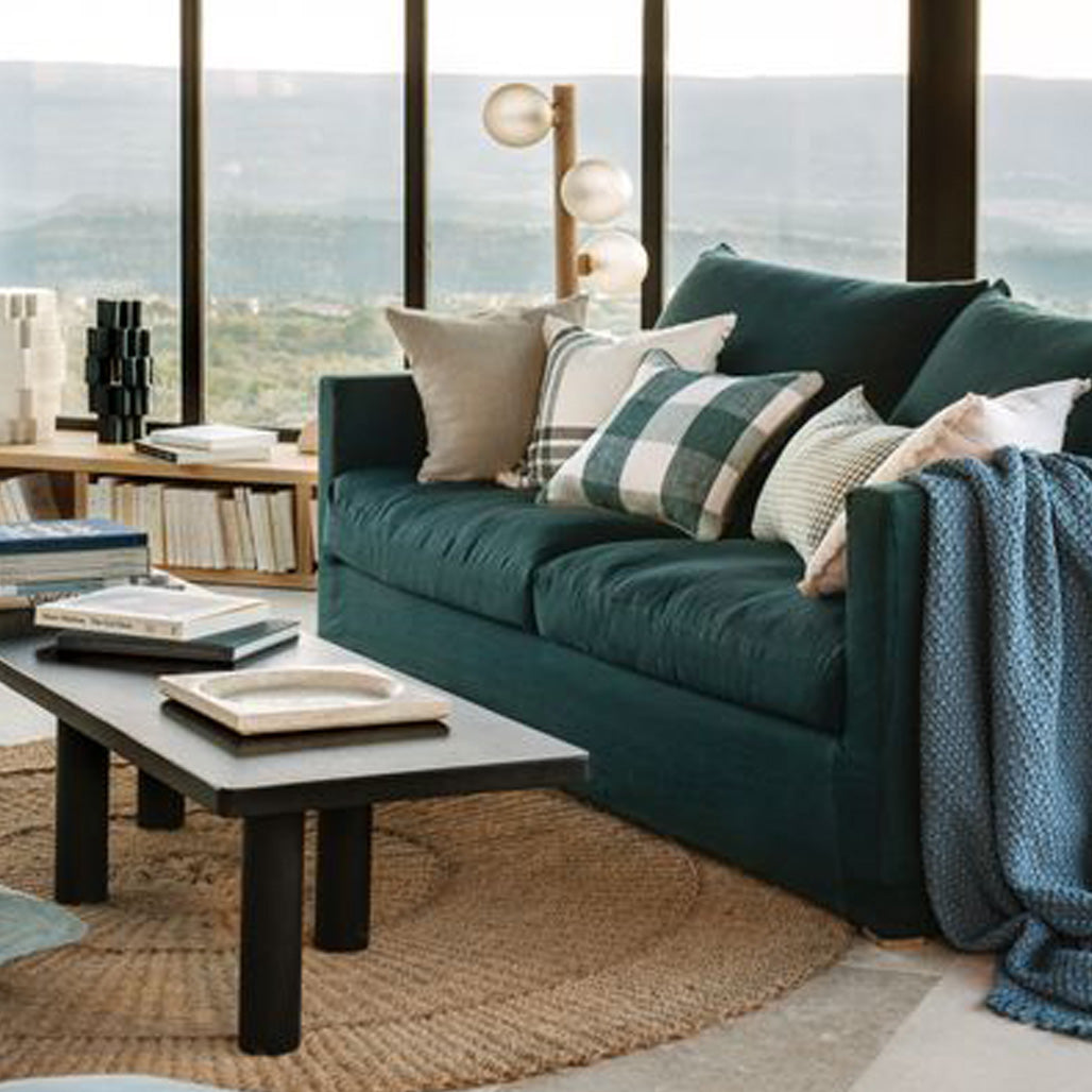 PALMA 100 % LIN PUTETREKK 40x60 CM- CELADON