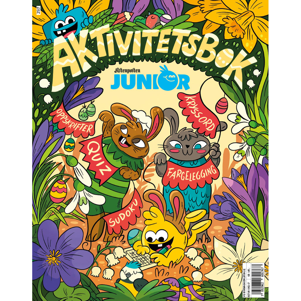 AFTENPOSTEN JUNIOR AKTIVITETSBOK - PÅSKE