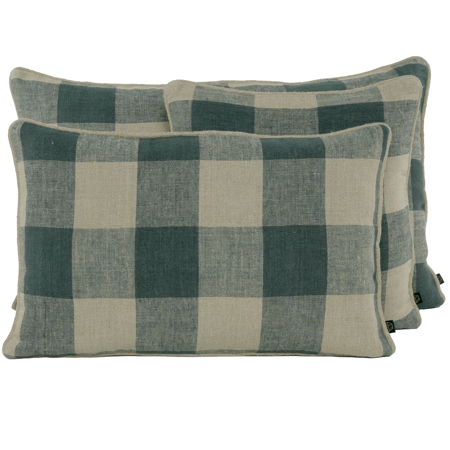 PALMA 100 % LIN PUTETREKK 40x60 CM - PIGEON