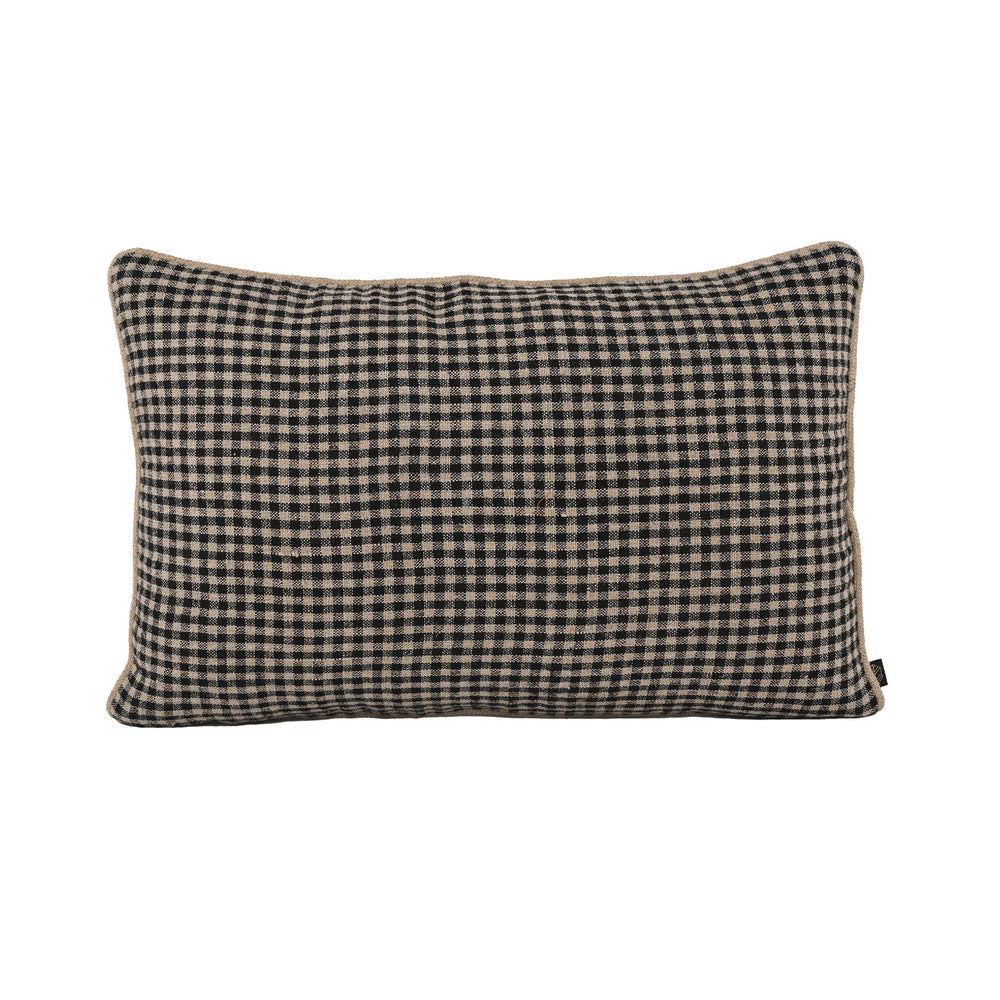 PIANA 100 % LIN PUTETREKK 40x60 CM- CHARBON