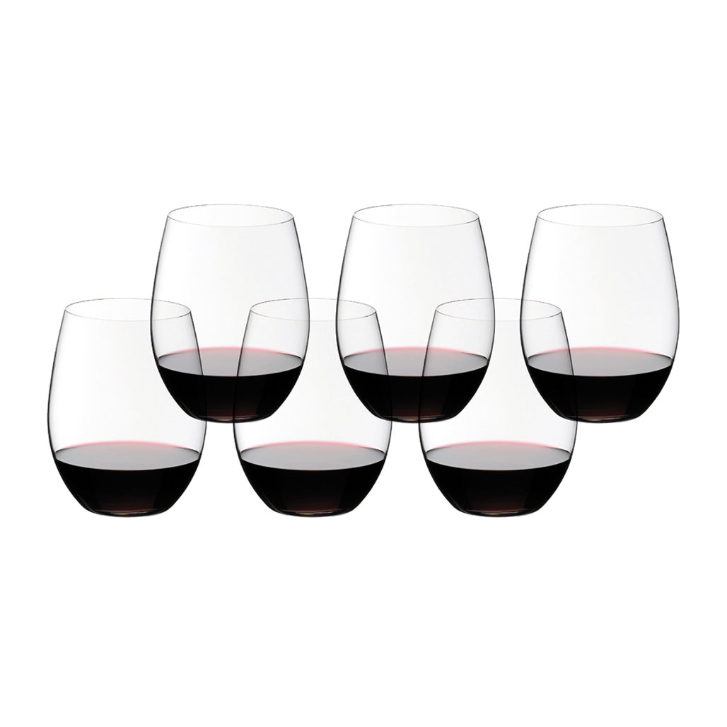 O WINE TUMBLER-SERIEN CABERNET/MERLOT - 6 STK.. - 20-ÅRSJUBILEUM
