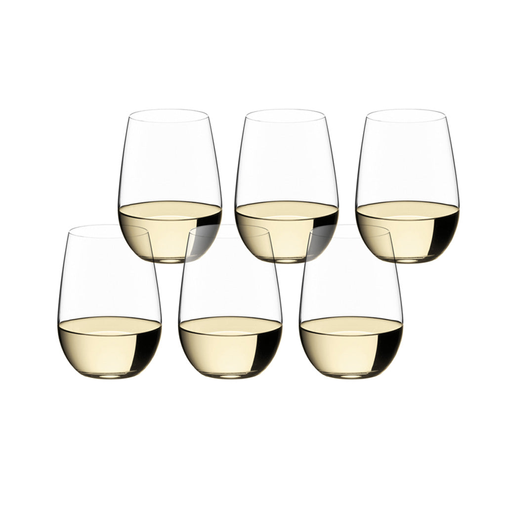 O WINE TUMBLER-SERIEN RIESLING/ZINFANDEL- 6 STK.. - 20-ÅRSJUBILEUM