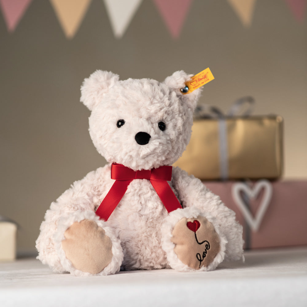 SOFT CUDDLY FRIENDS JIMMY TEDDY BEAR - LOVE