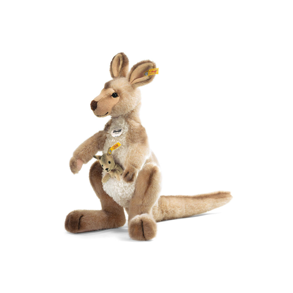 KANGO KANGAROO MED BABY - BEIGE/BRUN 40 CM