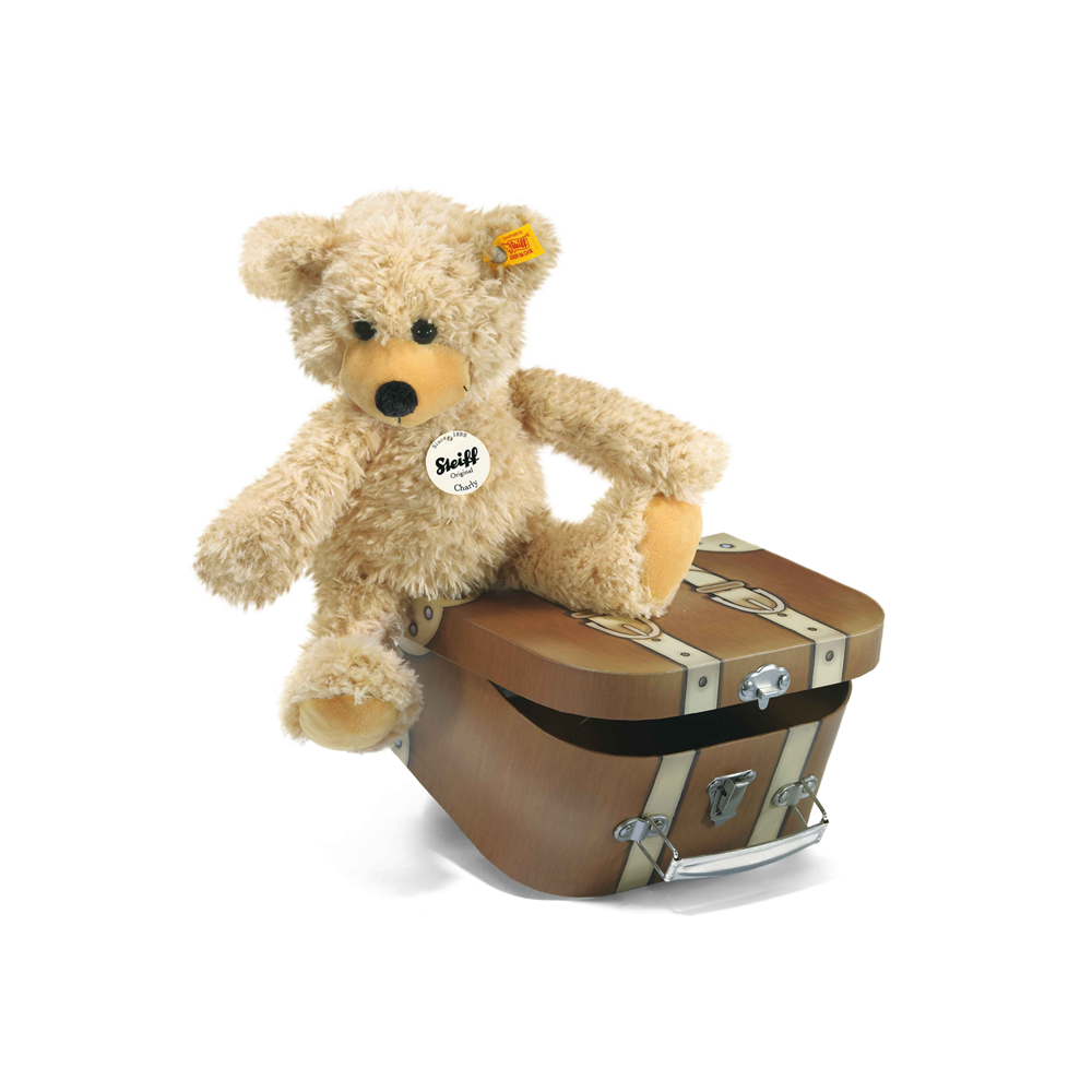 CHARLY DANGLING TEDDY BEAR I KOFFERT - BEIGE 30 CM
