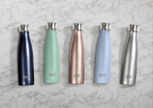 DRIKKEFLASKE 480ml ROSA