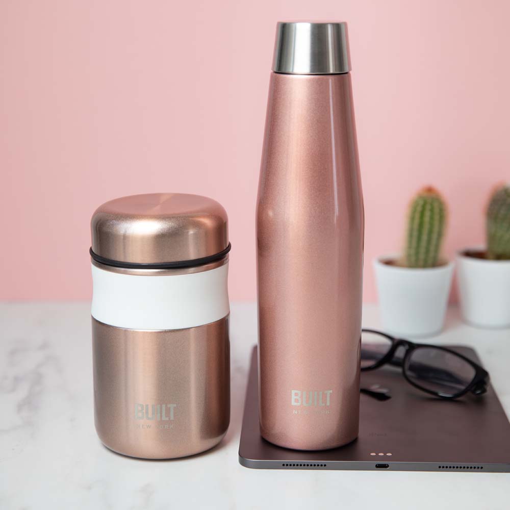 GAVESETT M/ APEX DRIKKEFLASKE 540 ML OG MATTERMOS - ROSEGOLD