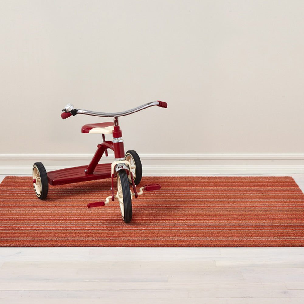 DØRMATTE - SKINNY STRIPE MULBERRY ORANGE