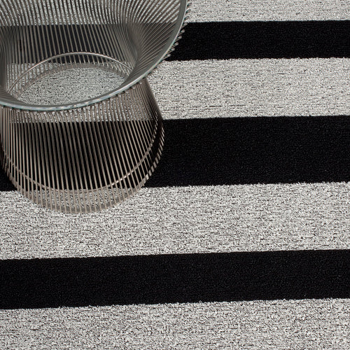 DØRMATTE - BOLD STRIPE BLACK/WHITE