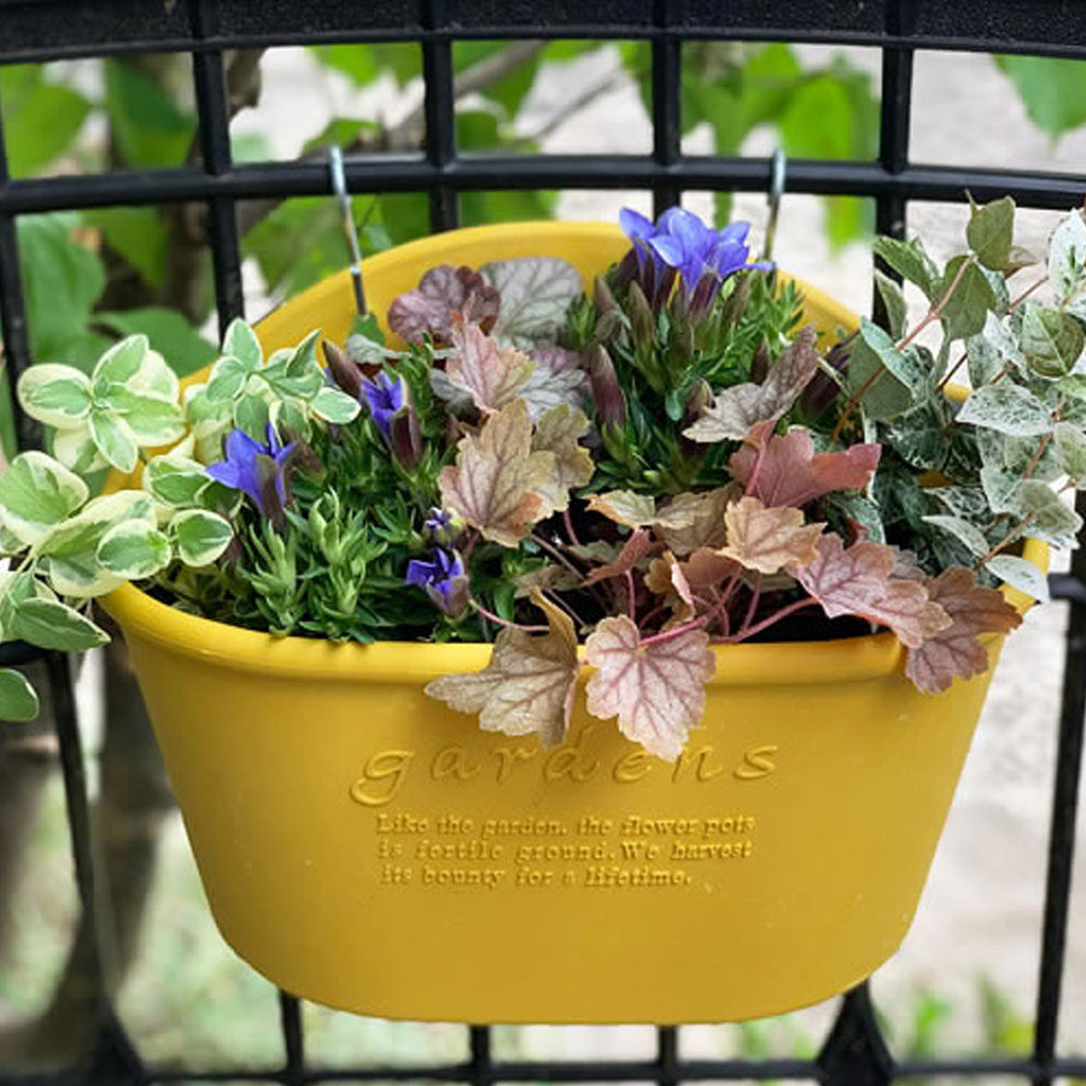 GARDEN - DOBBEL HENGEPOTTE 4 LITER - SENNEPSGUL