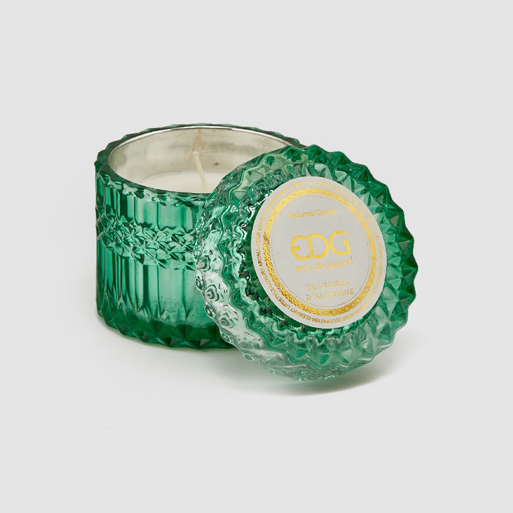 DUFTELYS CANDELA CRYSTAL - GRØNN