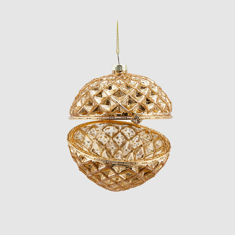 JULETREPYNT KONGLE - D10 - GOLD