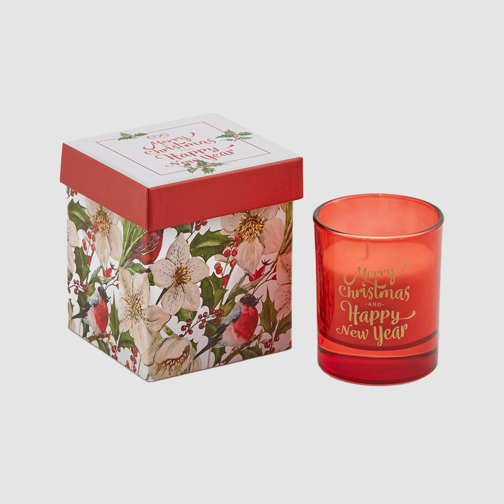 ENZO DUFTLYS OG GAVEESKE MED MUSIKK - RØD/HVIT