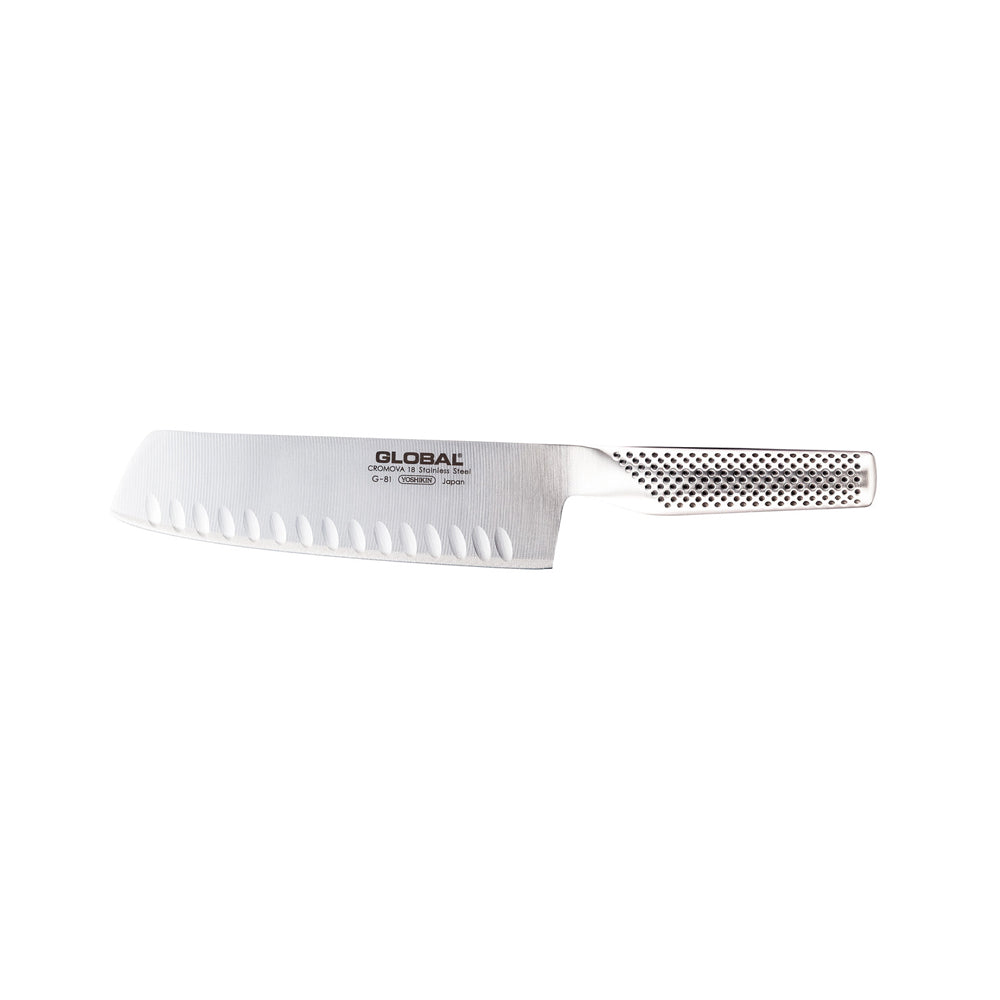 G-81 GLOBAL GRØNNSAKSKNIV OLIVENSLIPT 18 CM