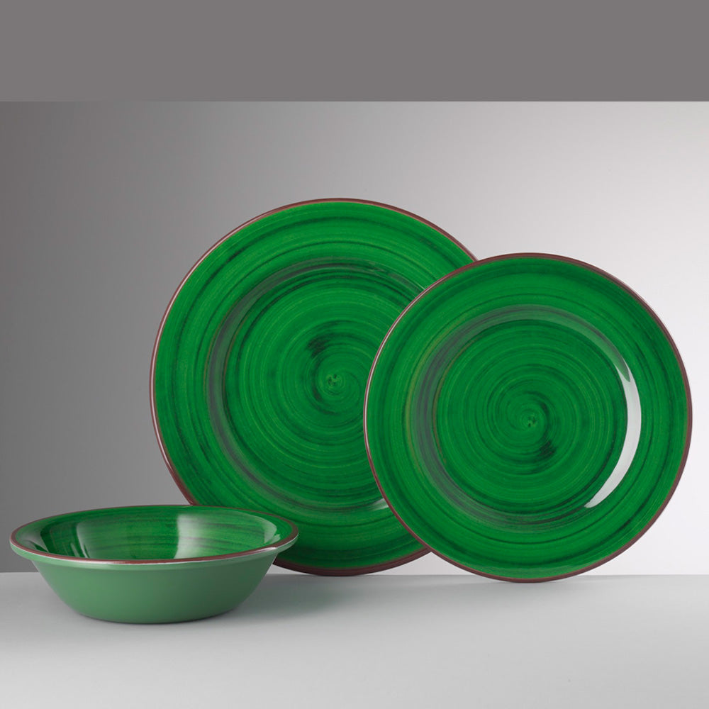SAINT TROPEZ SKÅL 19 CM- GRØNN