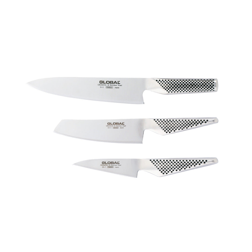 G-257 GLOBAL KNIVSETT 3 DELER