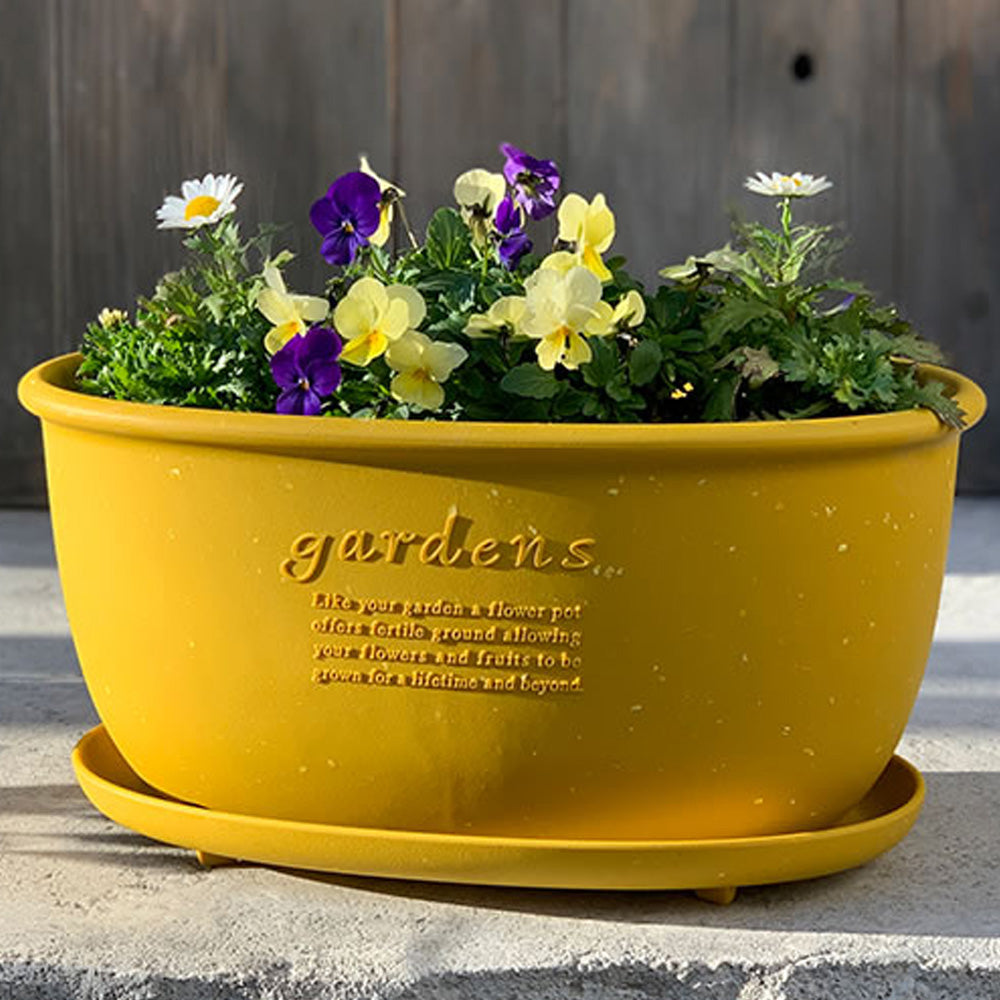 GARDEN - OVAL POTTE 19 LITER - SENNEPSGUL