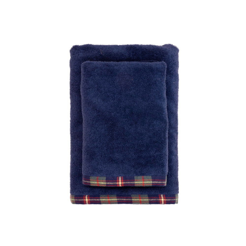 ASPEN 2 PACK HÅNDKLE - 50x70 & 70x140 NAVY