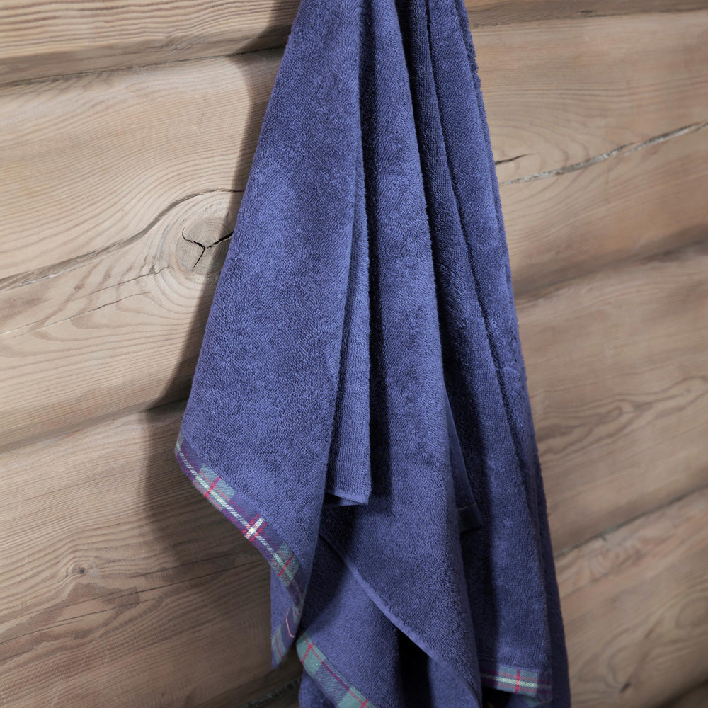 ASPEN 2 PACK HÅNDKLE - 50x70 & 70x140 NAVY