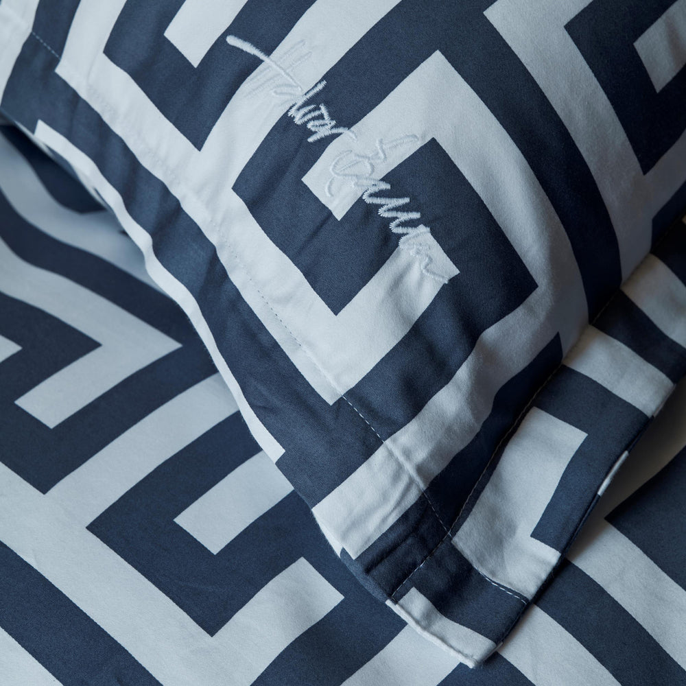 PENNINSULA SENGESETT - BLÅ / VINTAGE INDIGO
