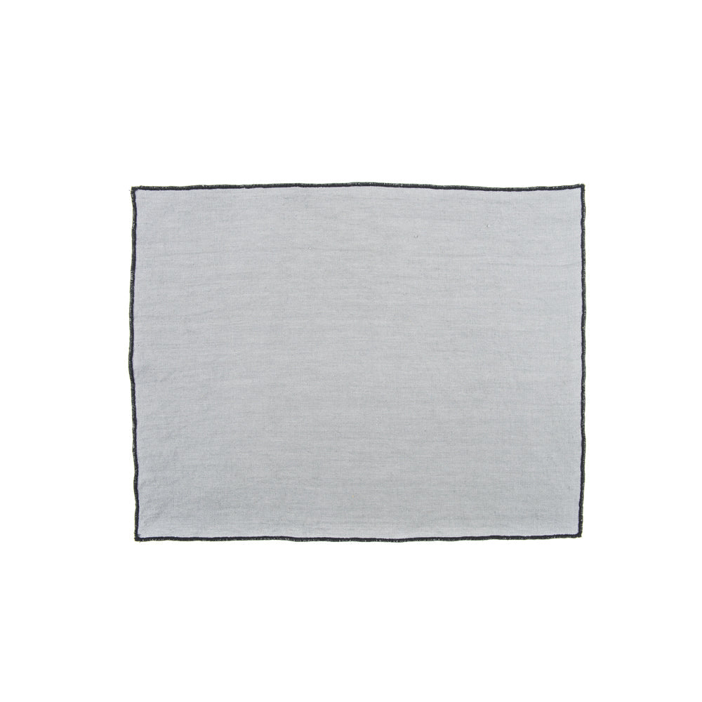 LURI SPISEBRIKKER 100% LIN - 6 STK. - BETON