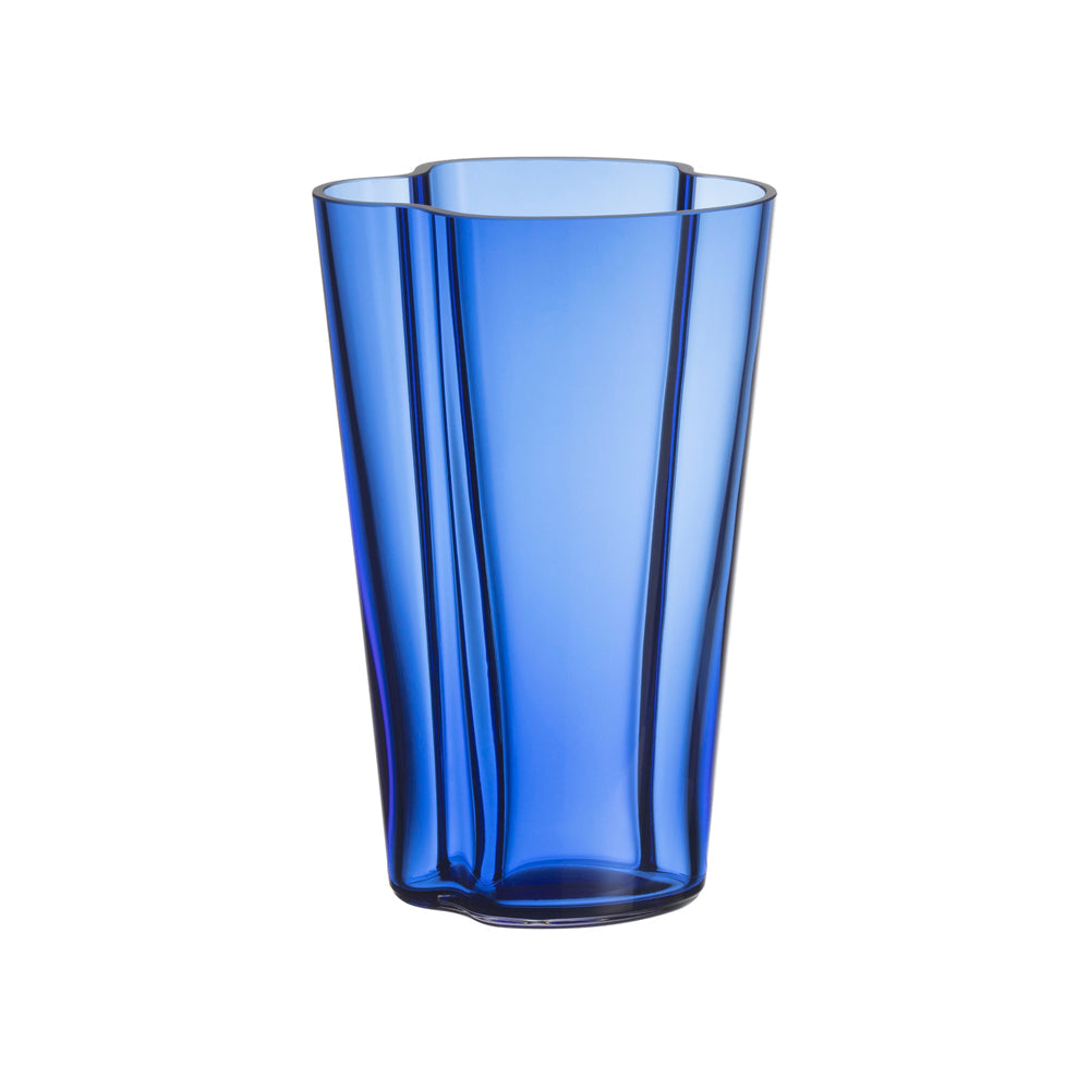 AALTO VASE 220 MM - ULTRAMARINE BLÅ
