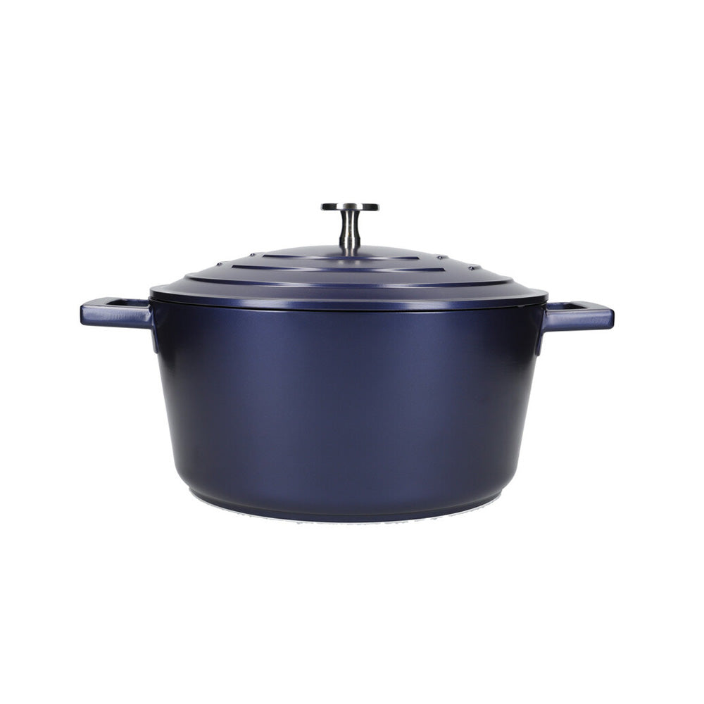 KITCHENCRAFT MASTERCLASS STØPT ALUMINIUM GRYTE 24 CM / 4.0 L. - BLÅ
