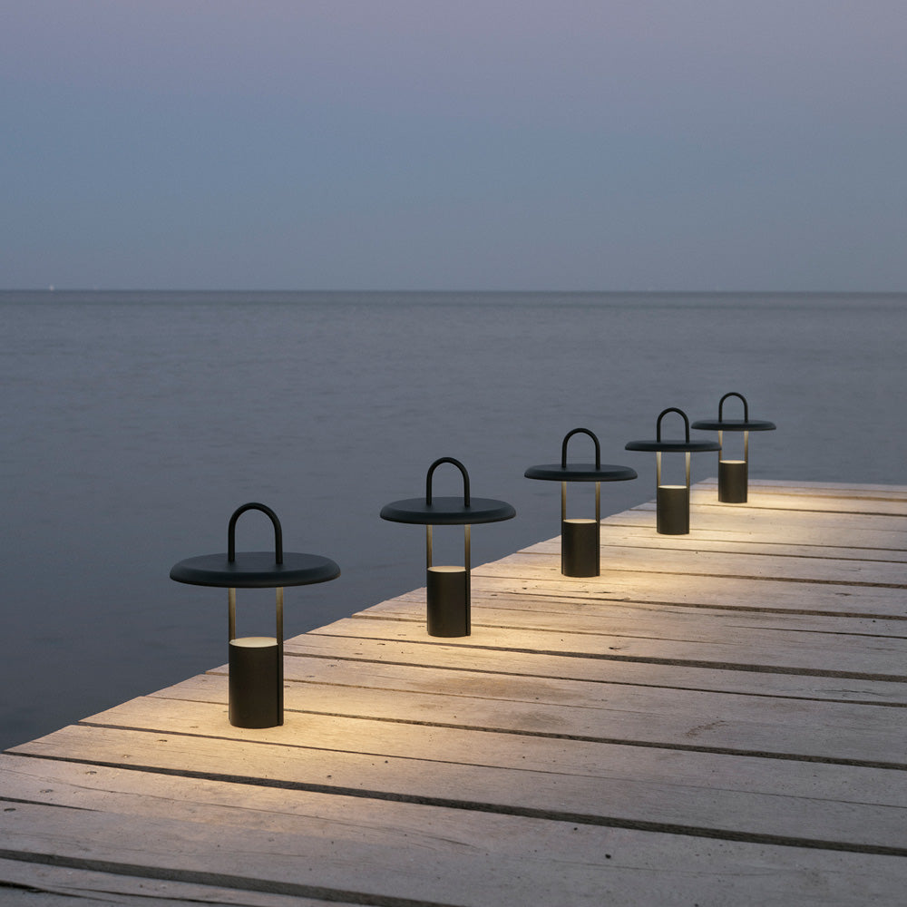 PIER LED LAMPE - SVART