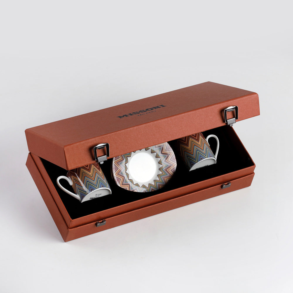 JARRIS ESPRESSOKOPP M/SKÅL 2 STK - FARGE 156