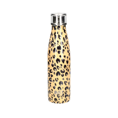 DRIKKEFLASKE PERFECT SEAL 480ml LEOPARD