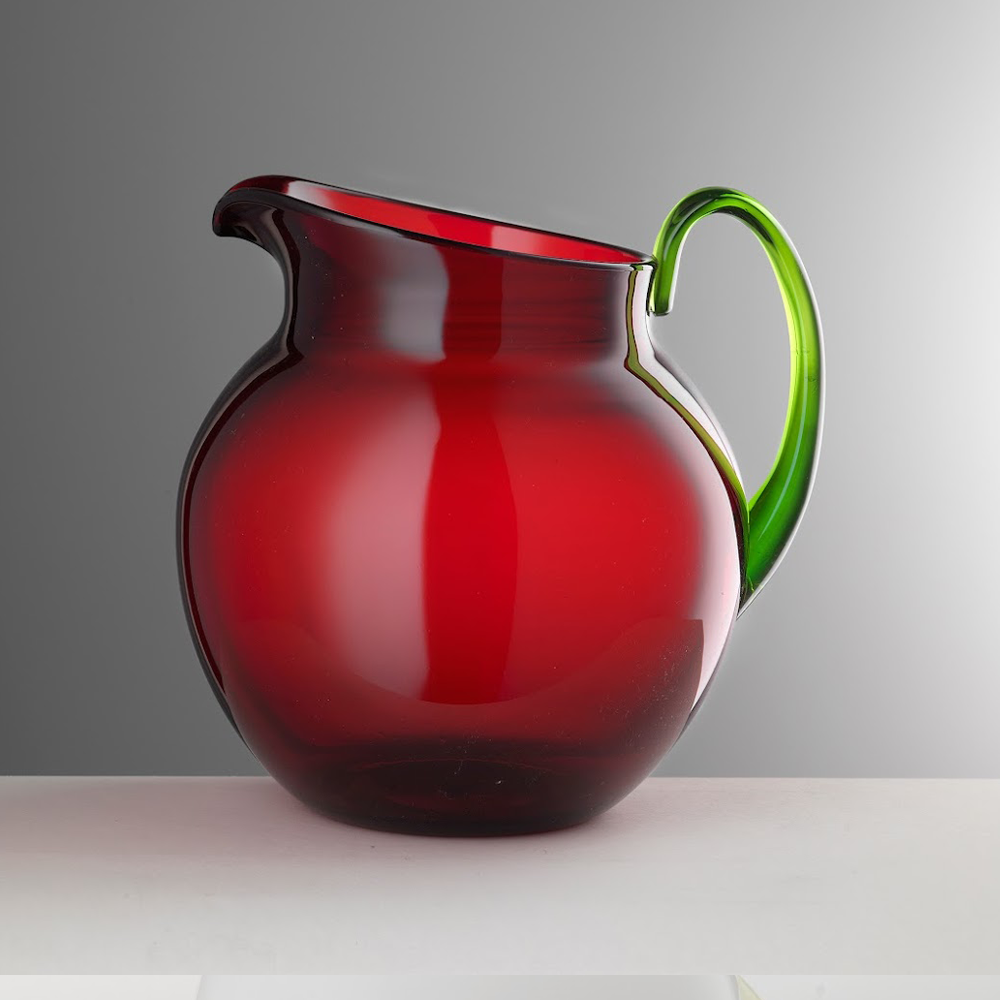 PALLINA 2 LITER MUGGE - RUBINO+VERDE / RUBIN+GRØNN