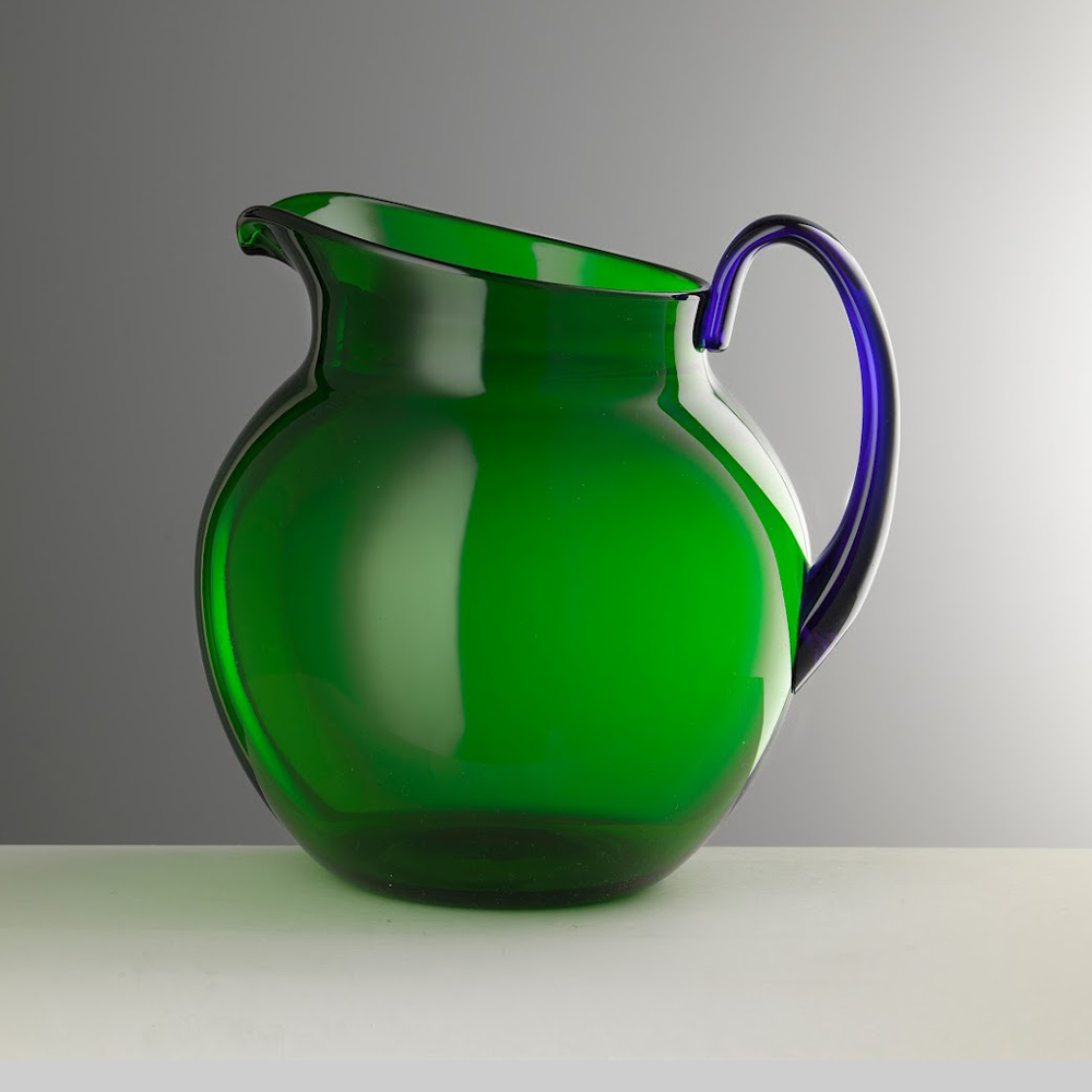 PALLINA 2 LITER MUGGE - VERDE + BLU / GRØNN + BLÅ
