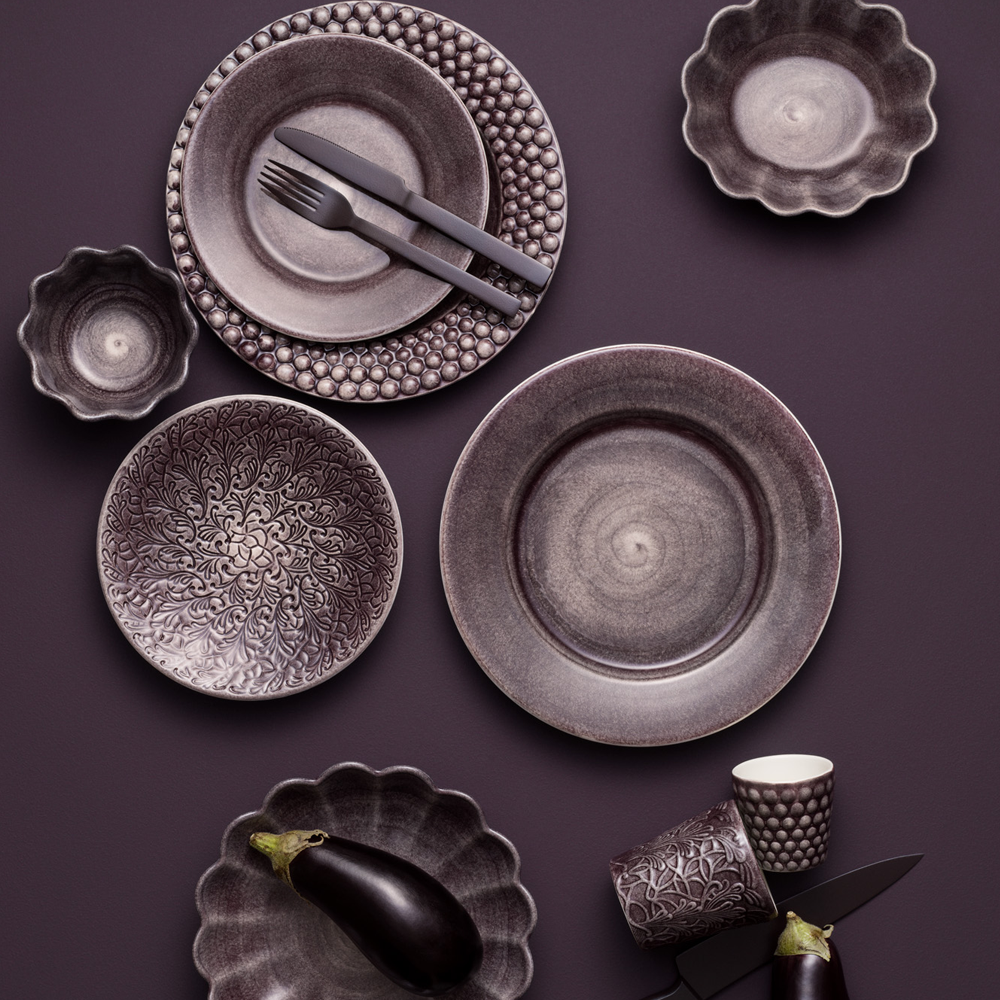 BASIC TALLERKEN 28 CM - PLOMME