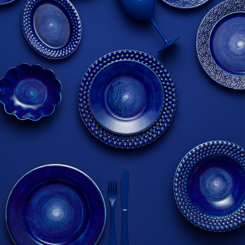 BUBBLES SUPPESKÅL 25 CM - BLÅ