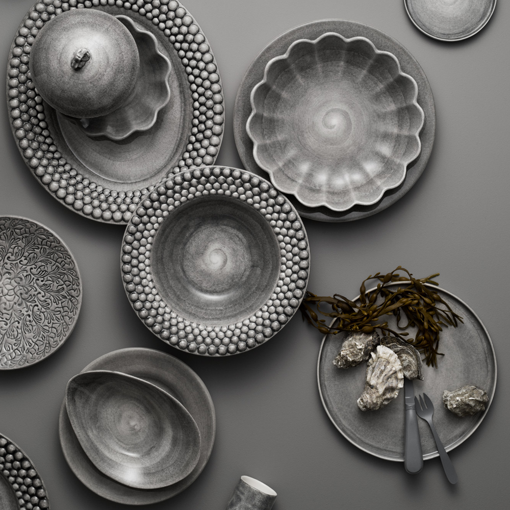 BUBBLES SKÅL 13 CM / 60 CL - GRÅ