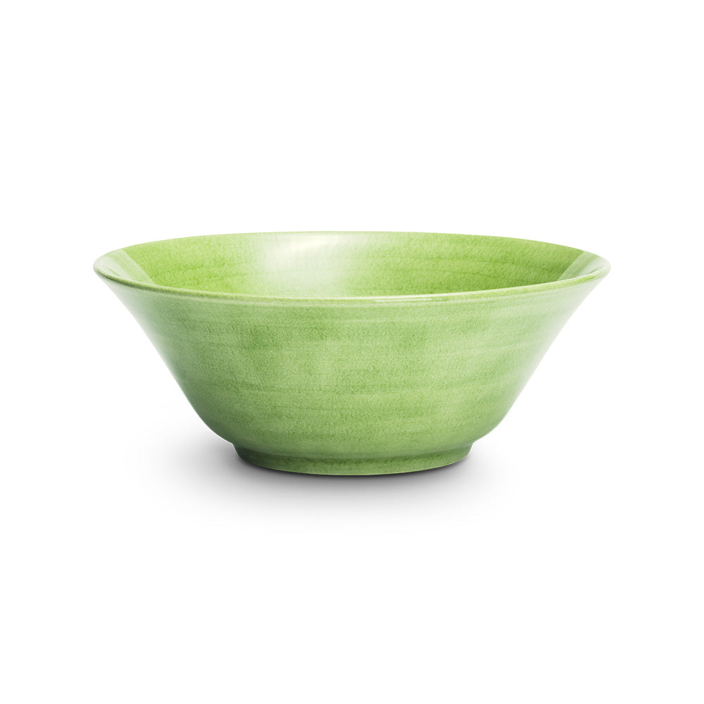 FLOWER SHAPE SKÅL 200 CL- 26CM - GRØNN