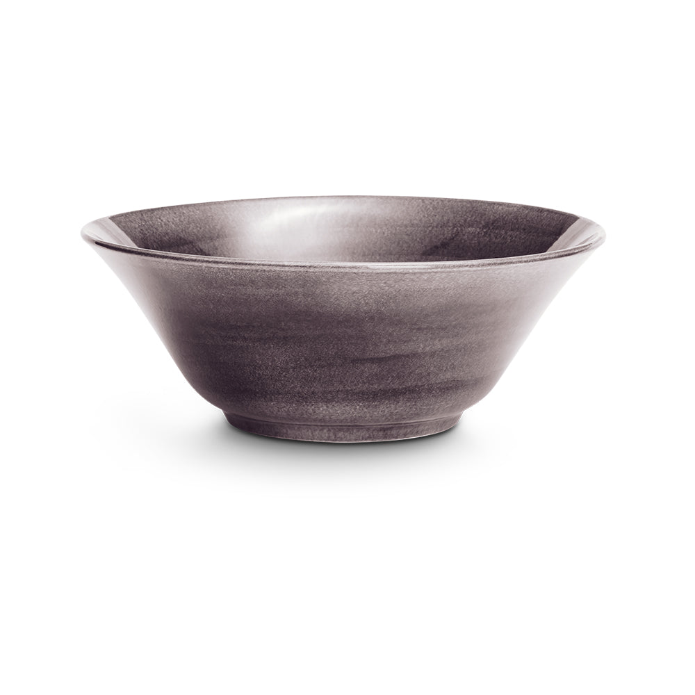 FLOWER SHAPE SKÅL 200 CL- 26CM - PLOMME