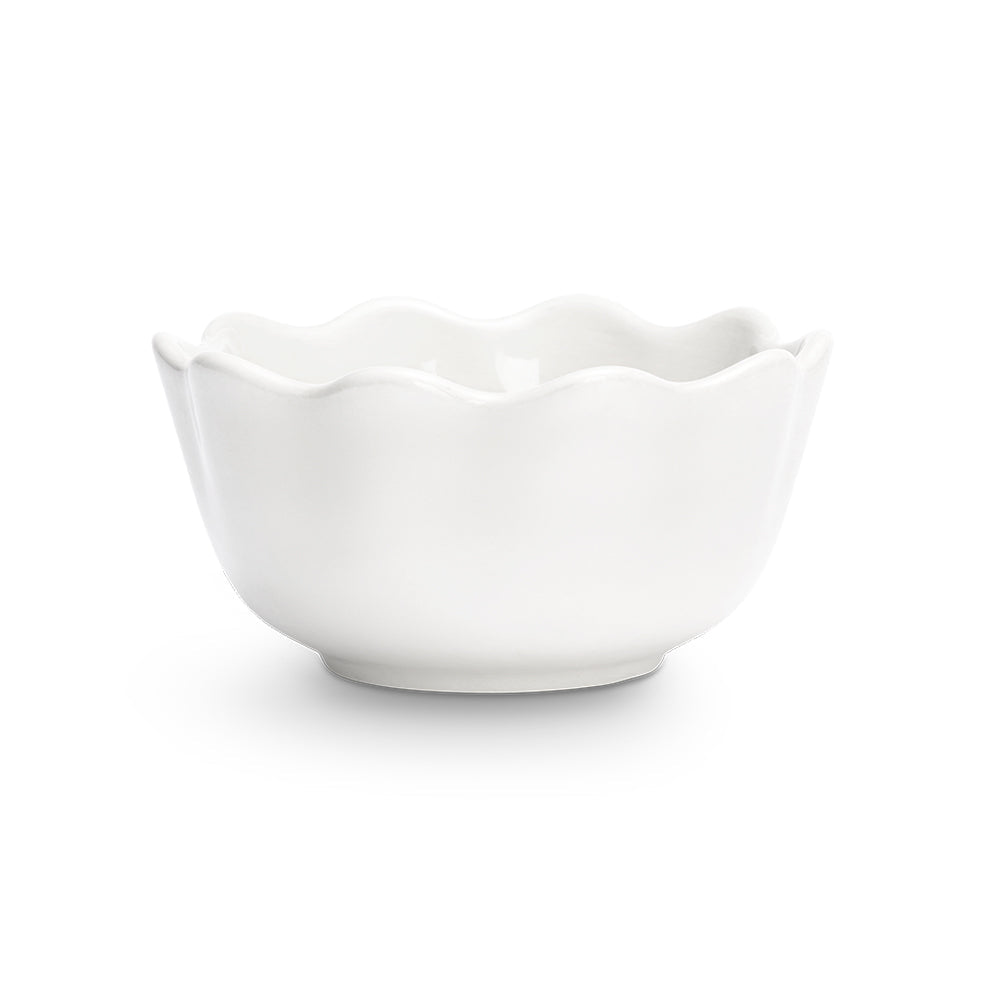OYSTER SKÅL MINI 13 CM / 30 CL - HVIT
