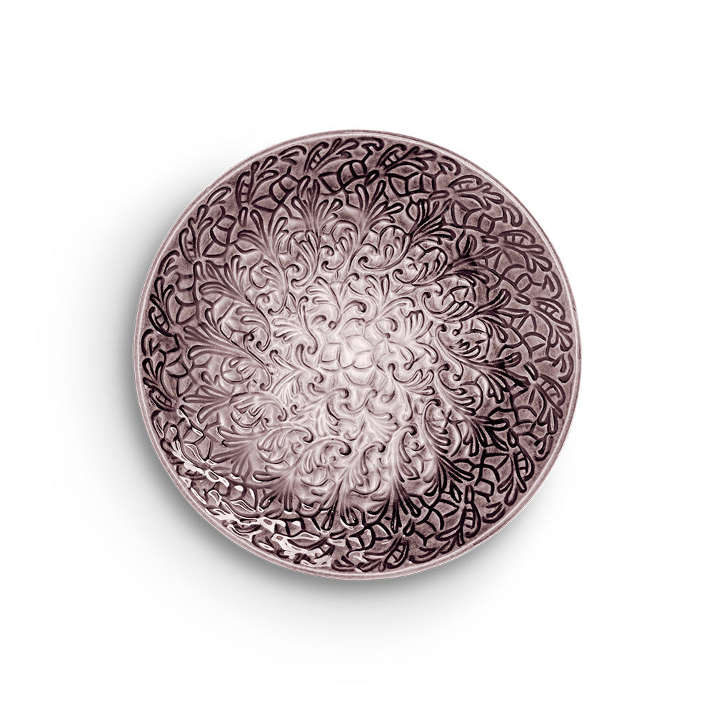 FULL LACE TALLERKEN 20 CM - PLOMME