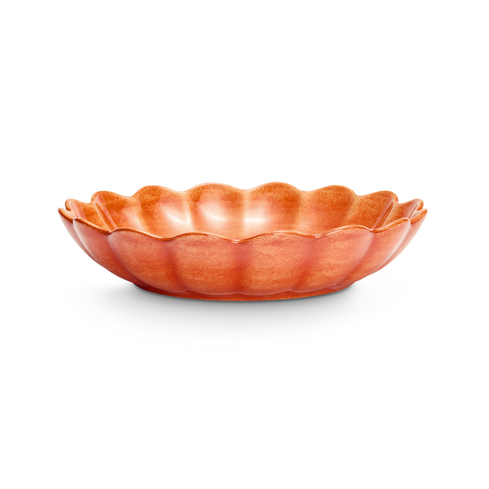 OYSTER SKÅL 31 CM / 220 CL - ORANSJE