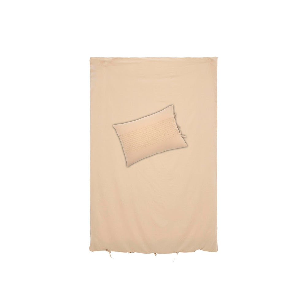 TULUM AZUL SENGESETT 140x200/50x70 BEIGE
