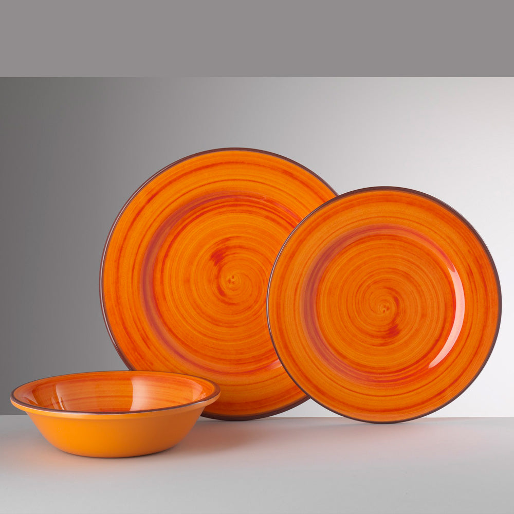 SAINT TROPEZ SKÅL 19 CM- ORANSJE