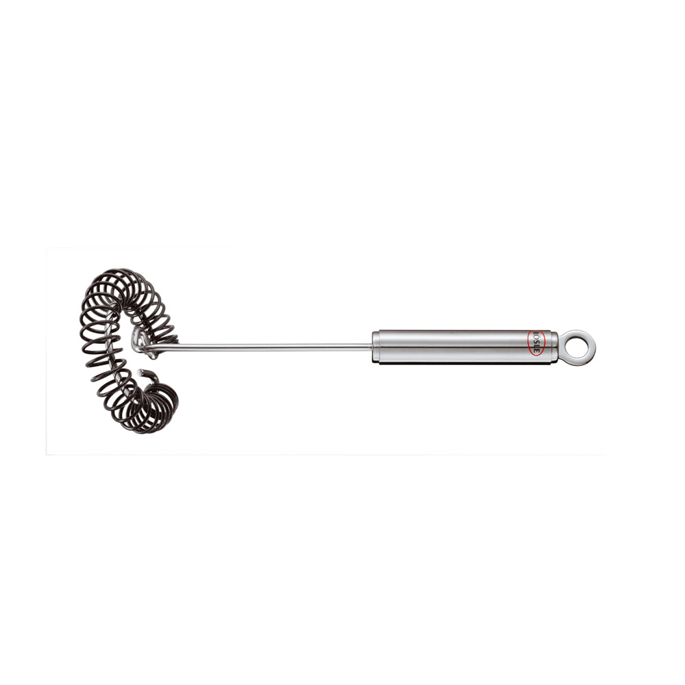SPIRALVIPS STÅL/SORT - 27 CM
